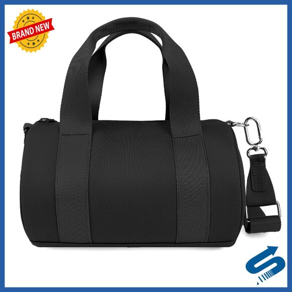 Knitted Nylon Shoulder Bag Adjustable Strap Multi-Functional Gym Travel Unisex